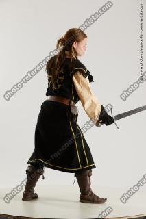 Vinga Medieval Pose With Sword